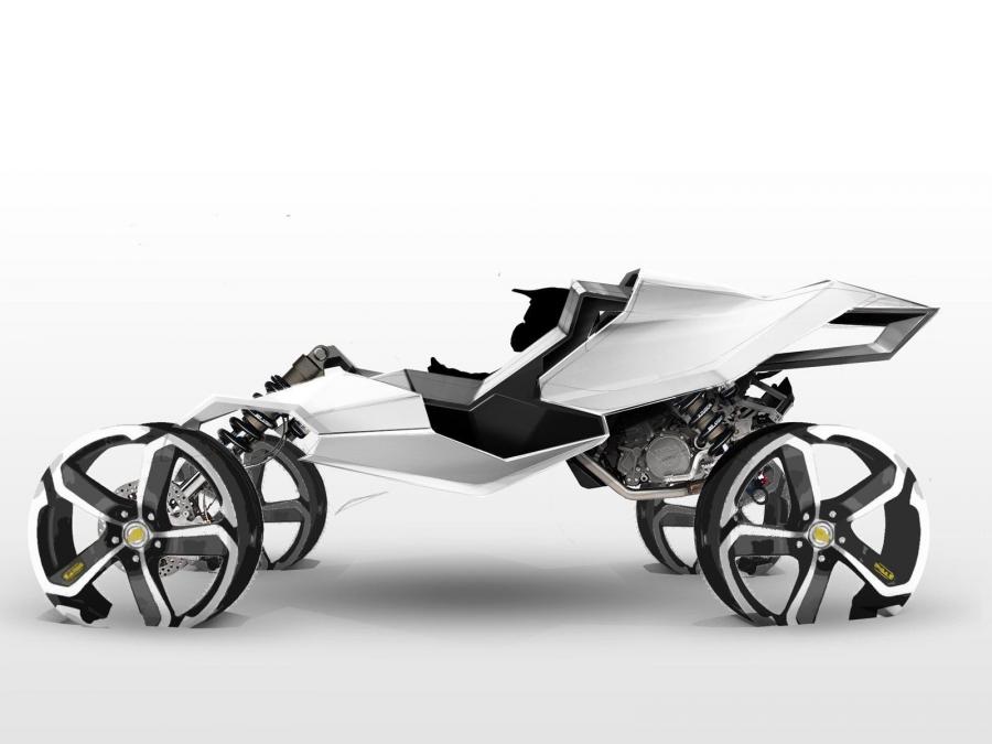  KTM AX Concept 2009 года  (фото 3 из 7)